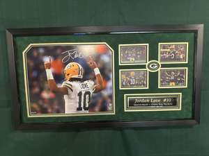 Jordan Love autographed photo