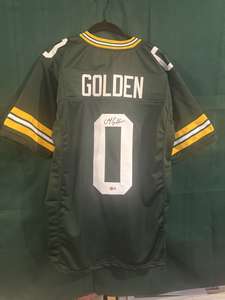 Matthew Golden autographed jersey