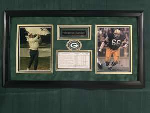 Ray Nitschke signed cart rental slip