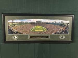 Panoramic Photo of iconic Lambeau Feild