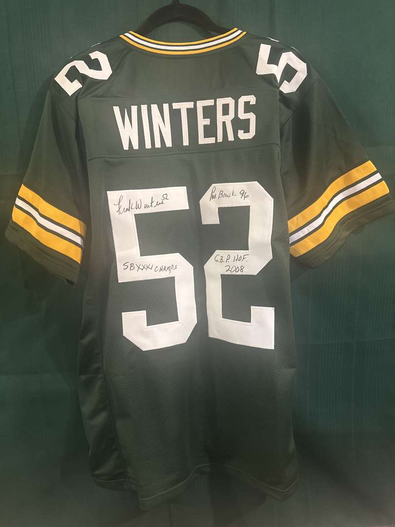 Frankie Winters autographed jersey