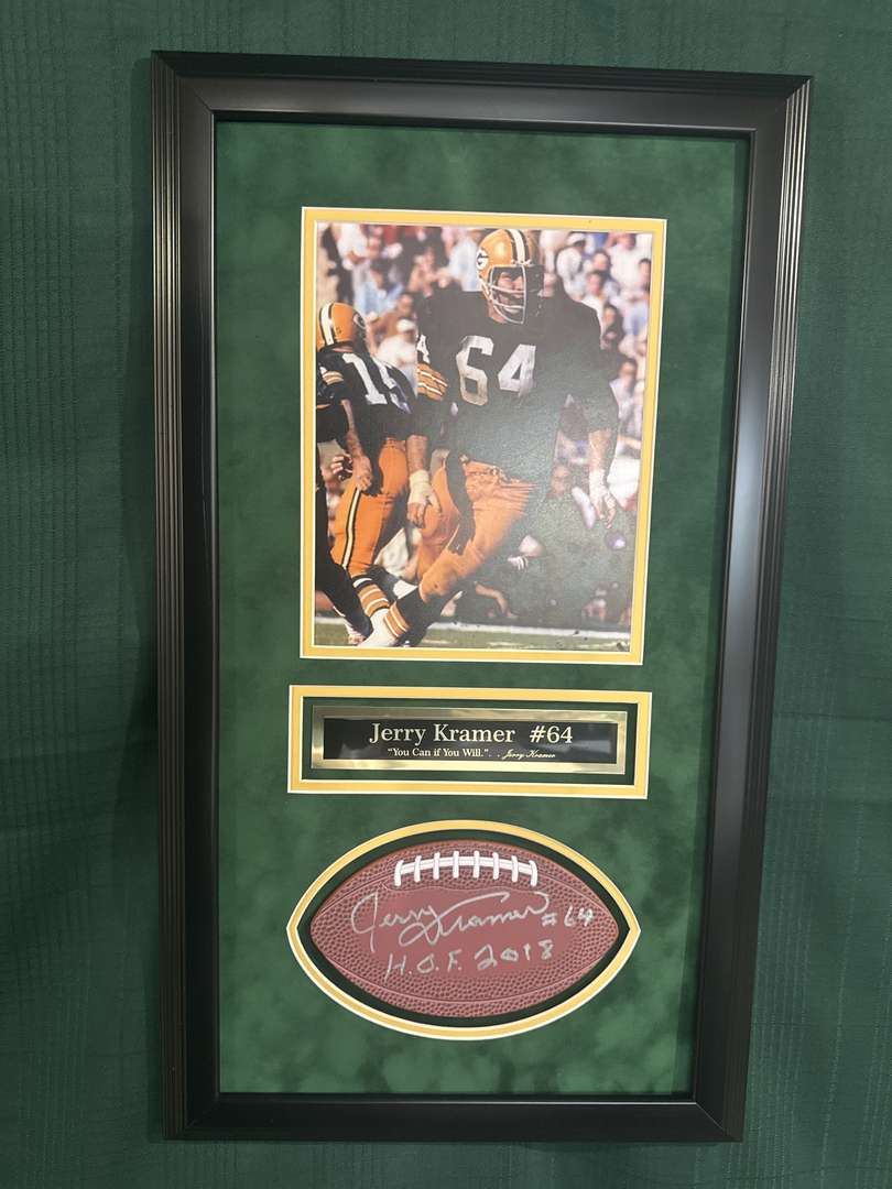 Jerry Kramer “You can if you will”